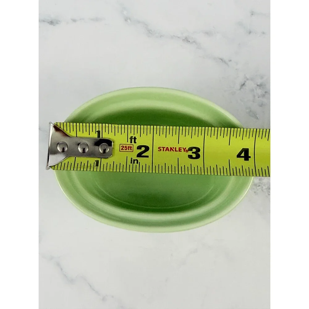 VTG BIA Green Hen Chicken Ramekin 